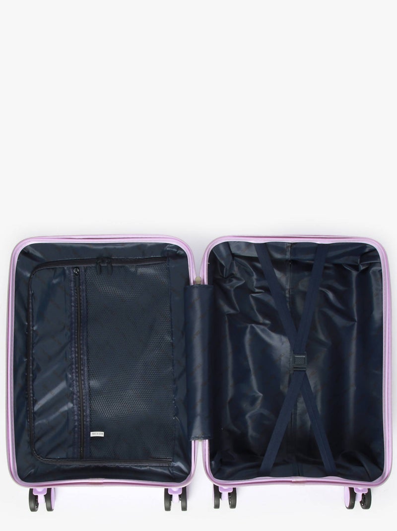 Valise cabine travel polypropylene Rose pâle - Kiabi