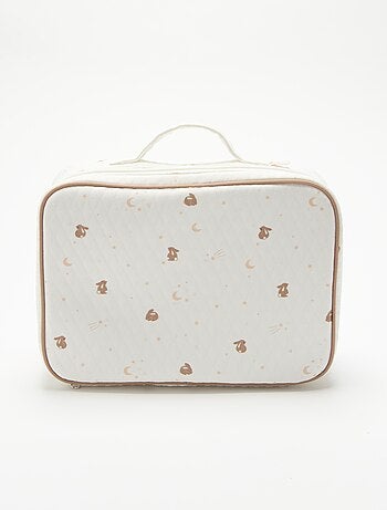 Valise de maternité effet quilting