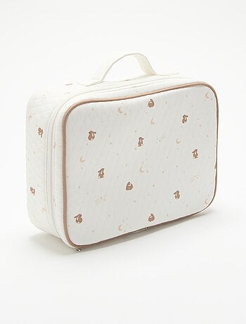 Valise de maternité effet quilting