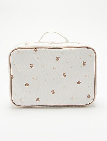 Valise de maternité effet quilting
