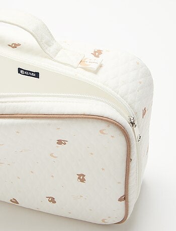 Valise de maternité effet quilting