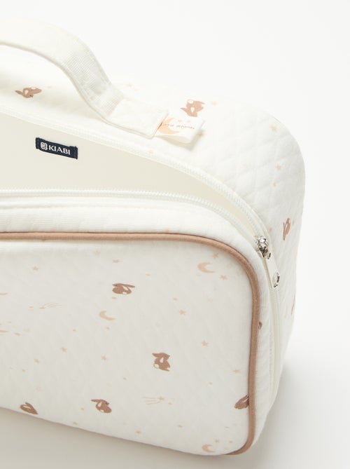 Valise de maternité effet quilting - Kiabi Valise de maternité effet quilting - Kiabi