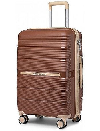 Valise de soute - 56x37x22 cm, rigide polypropylène (pp) - british traveller