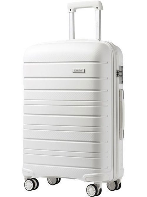 Valise de soute - 65x44x27 cm, rigide polypropylène (pp), 4 roues 360°, serrure tsa - kono - Kiabi Valise de soute - 65x44x27 cm, rigide polypropylène (pp), 4 roues 360°, serrure tsa - kono - Kiabi