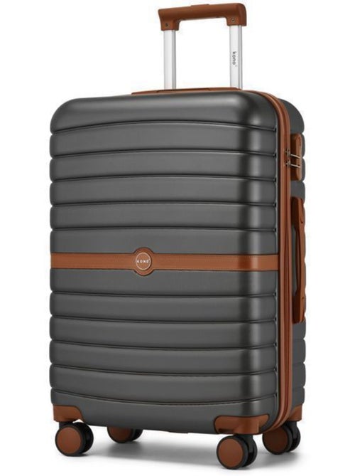 Valise de soute - 66.5x45.5x25.5 cm, rigide abs + pc, 4 roues 360°, serrure tsa - kono - Kiabi Valise de soute - 66.5x45.5x25.5 cm, rigide abs + pc, 4 roues 360°, serrure tsa - kono - Kiabi