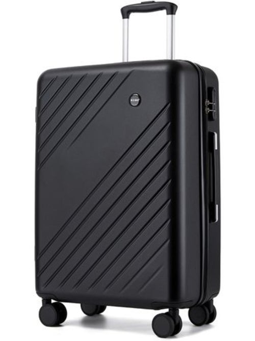 Valise de soute - 66x45x25 cm, rigide abs + pc, 4 roues 360°, serrure à code - kono - Kiabi Valise de soute - 66x45x25 cm, rigide abs + pc, 4 roues 360°, serrure à code - kono - Kiabi