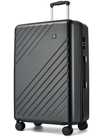 Valise de soute - 76x50x29 cm, rigide abs + pc, 4 roues 360°, serrure à code - kono