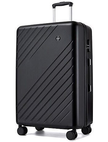 Valise de soute - 76x50x29 cm, rigide abs + pc, 4 roues 360°, serrure à code - kono