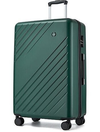Valise de soute - 76x50x29 cm, rigide abs + pc, 4 roues 360°, serrure à code - kono