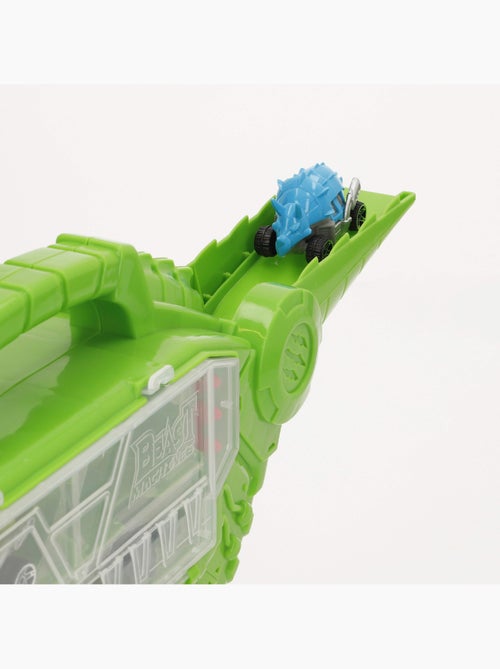 Valise de transport de voitures dino destroyer teamsterz avec rampe et lanceur - Kiabi Valise de transport de voitures dino destroyer teamsterz avec rampe et lanceur - Kiabi
