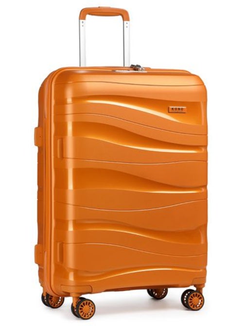 Valise de voyage - 65x46x26 cm polypropylène 4 roulettes - kono - Kiabi
