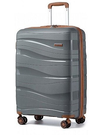 Valise de voyage - 66x46x26 cm abs 4 roulettes serrure tsa