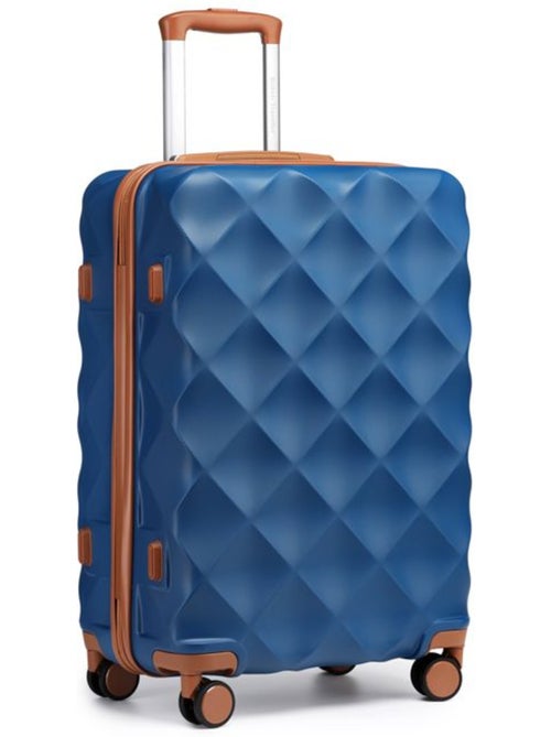 Valise de voyage - 73x47x30 cm rigide 4 roulettes serrure tsa - british traveller - Kiabi Valise de voyage - 73x47x30 cm rigide 4 roulettes serrure tsa - british traveller - Kiabi