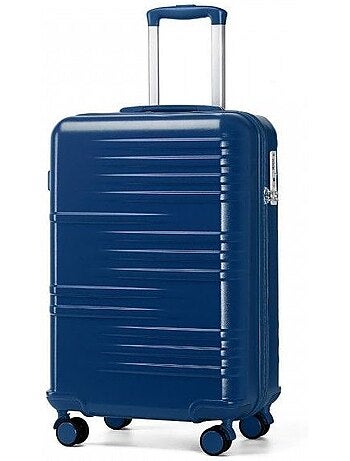 Valise de voyage - 74.5x49x30.5 cm abs+pc serrure tsa - british traveller