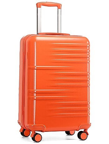 Valise de voyage - 74.5x49x30.5 cm abs+pc serrure tsa - british traveller