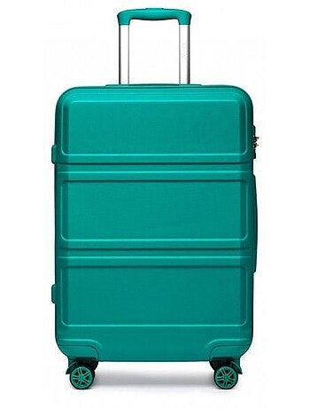 Valise de voyage - 75x48x30 cm abs 4 roulettes serrure tsa - kono