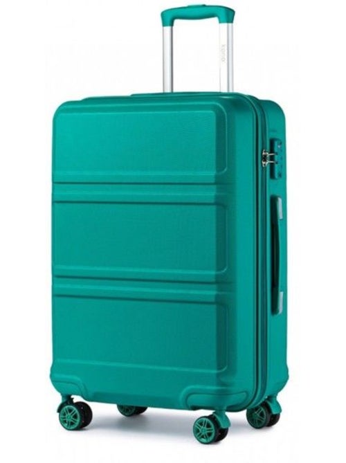 Valise de voyage - 75x48x30 cm abs 4 roulettes serrure tsa - kono - Kiabi