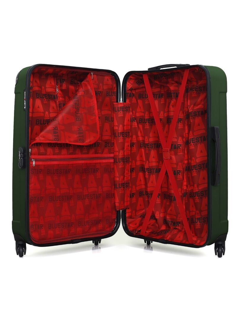 Sac Rigide Grand Format Valise Grand Format Rigide MADRID - Vert foncé - Kiabi - 239.00€