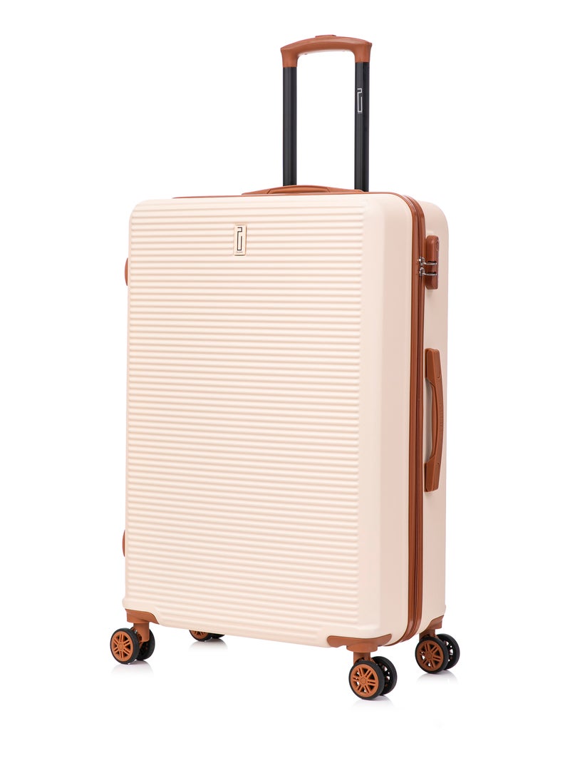 Valise Grande 75x47x29cm | Modèle Weekend | CELIMS France Crème - Kiabi