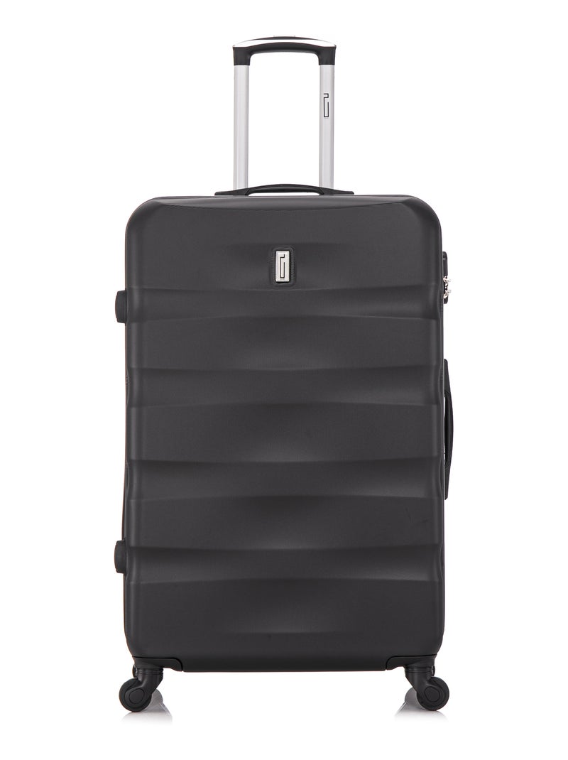 Valise Grande 75x47x29cm | Serrure Intégrée | CELIMS France Noir - Kiabi