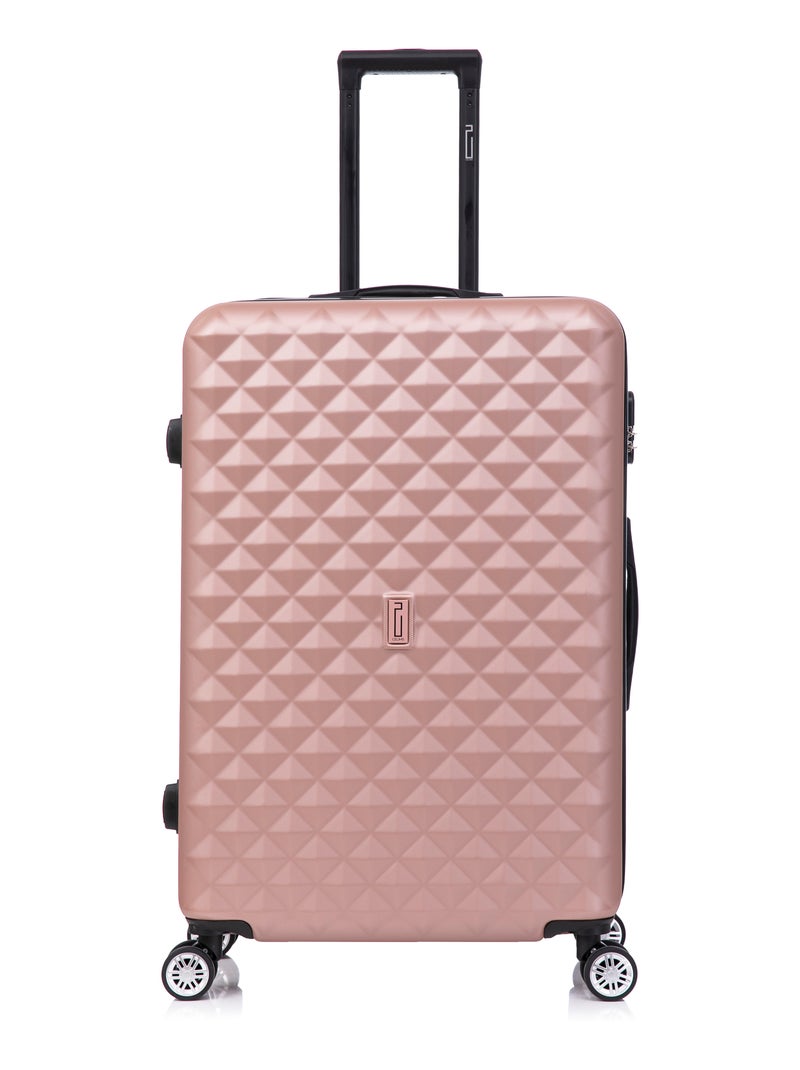 Valise Grande 75x47x29cm | Serrure Intégrée | CELIMS France Rose - Kiabi