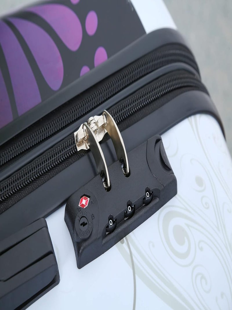 Valise Grande 75x48x29 | Valise Polycarbonate | Cadenas TSA | CELIMS France Blanc - Kiabi