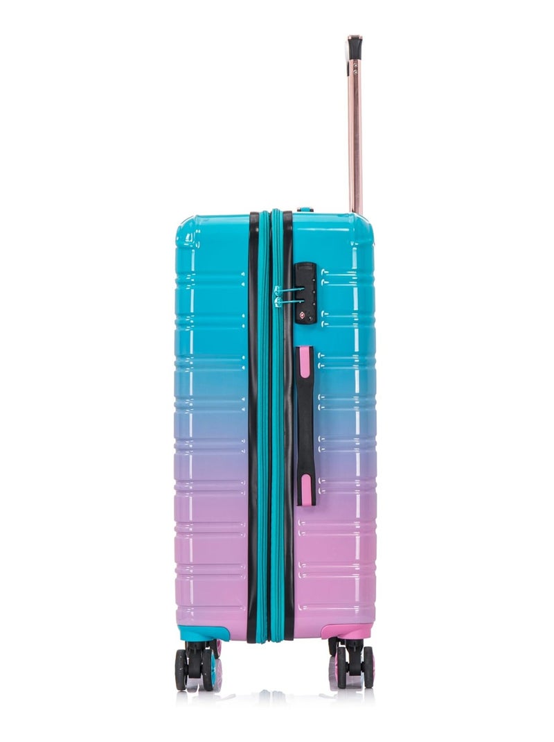 Valise Grande 75x48x29cm en Polycarbonate | Cadenas TSA | CELIMS France Turquoise - Kiabi