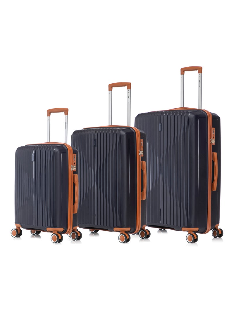 Valise Grande  75x48x30cm en Polypropylène | Serrure TSA | CELIMS France Bleu - Kiabi