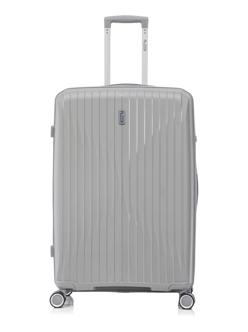 Valise Grande  75x48x30cm en Polypropylène | Serrure TSA | CELIMS France Gris - Kiabi