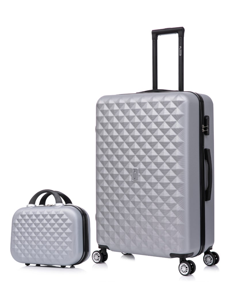 Valise Grande avec Vanity 75x47x29 | Serrure Intégrée | CELIMS France Gris - Kiabi
