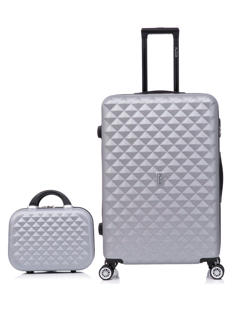 Valise Grande avec Vanity 75x47x29 | Serrure Intégrée | CELIMS France Gris - Kiabi