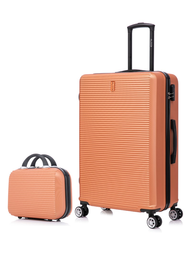 Valise Grande avec Vanity 75x47x29cm | Modèle Weekend | CELIMS France Corail - Kiabi
