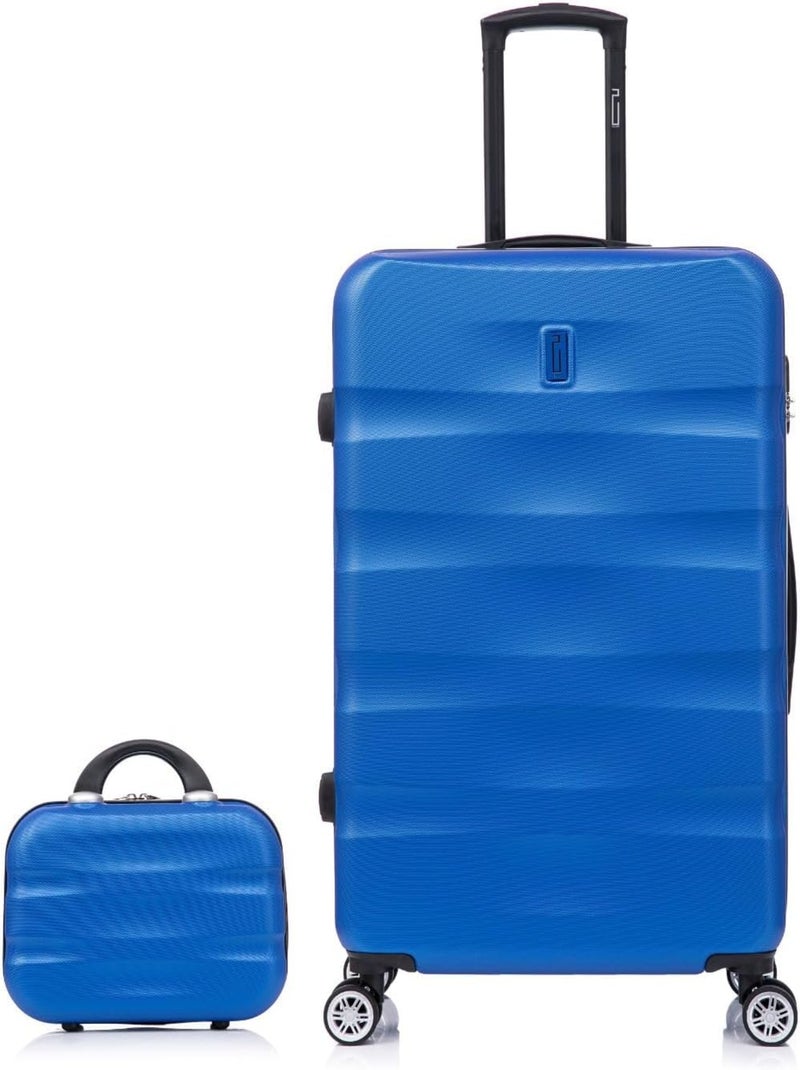 Valise Grande avec Vanity 75x47x29cm | Serrure Intégrée | CELIMS France Bleu - Kiabi