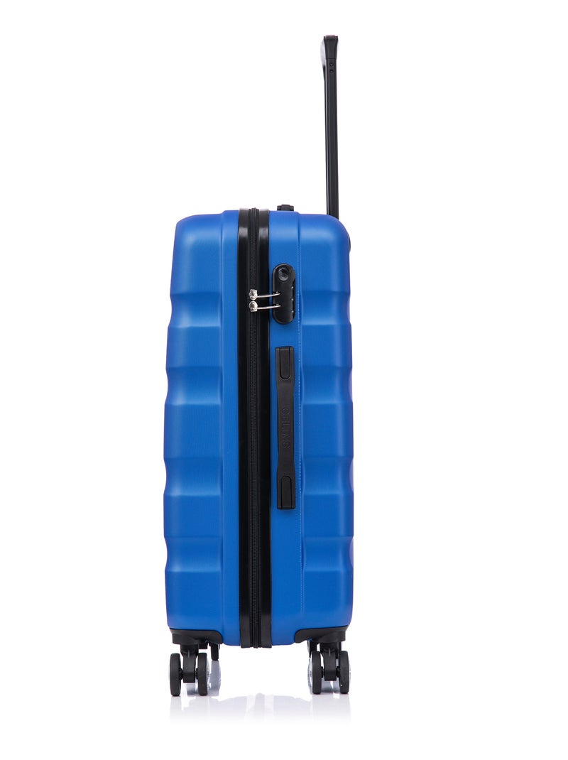 Valise Grande avec Vanity 75x47x29cm | Serrure Intégrée | CELIMS France Bleu - Kiabi