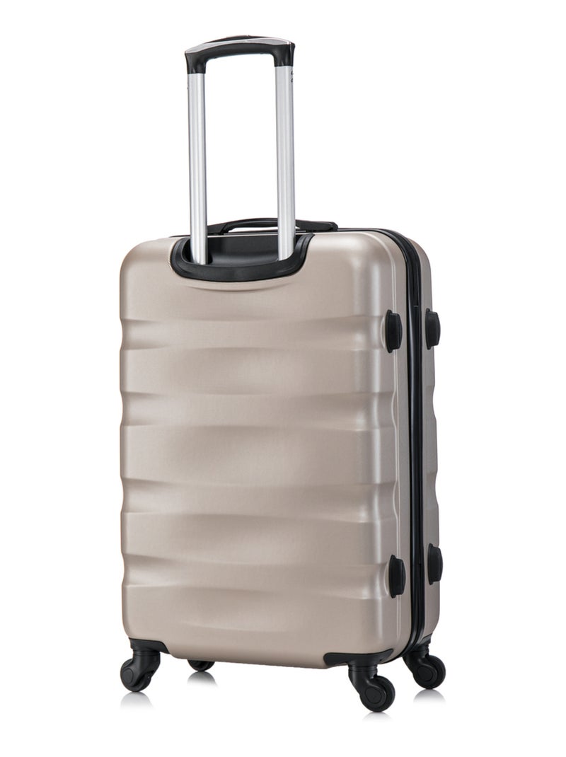 Valise Grande avec Vanity 75x47x29cm | Serrure Intégrée | CELIMS France Champagne - Kiabi