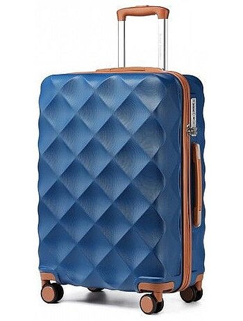 Valise grande taille - 61x42x26 cm 4 roulettes serrure tsa - british traveller