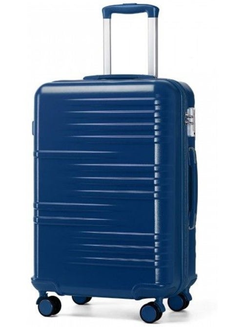 Valise grande taille - 64x43x26 cm abs 4 roulettes serrure tsa - british traveller - Kiabi Valise grande taille - 64x43x26 cm abs 4 roulettes serrure tsa - british traveller - Kiabi
