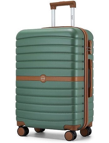 Valise grande taille - 66.5x45.5x25.5 cm abs+pc 4 roulettes serrure tsa - kono