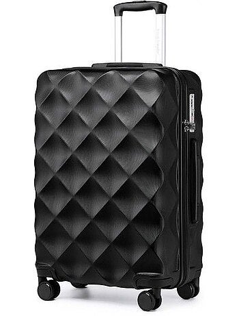 Valise grande taille - 73x47x30 cm 4 roulettes serrure tsa - british traveller