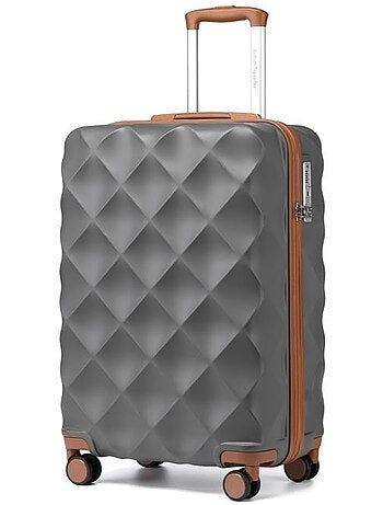Valise grande taille - 73x47x30 cm rigide - british traveller