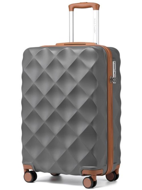 Valise grande taille - 73x47x30 cm rigide - british traveller - Kiabi Valise grande taille - 73x47x30 cm rigide - british traveller - Kiabi