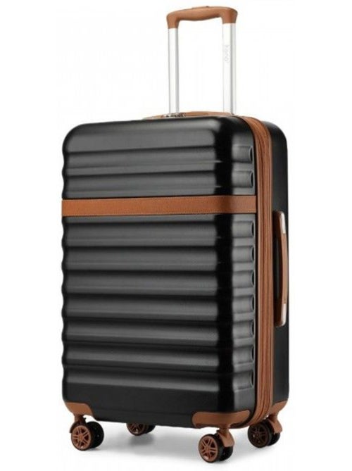Valise grande taille - 75x47.5x29.5 cm abs+pc 4 roulettes serrure tsa - kono - Kiabi Valise grande taille - 75x47.5x29.5 cm abs+pc 4 roulettes serrure tsa - kono - Kiabi