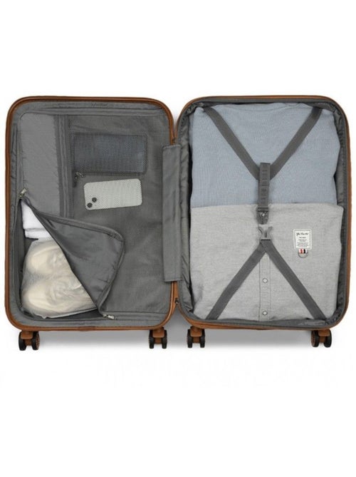 Valise grande taille - 75x47.5x29.5 cm abs+pc 4 roulettes serrure tsa - kono - Kiabi Valise grande taille - 75x47.5x29.5 cm abs+pc 4 roulettes serrure tsa - kono - Kiabi