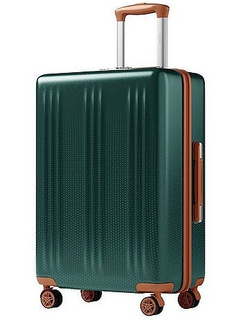 Valise grande taille - 75x47.5x29.5 cm abs+pc 4 roulettes serrure tsa - kono