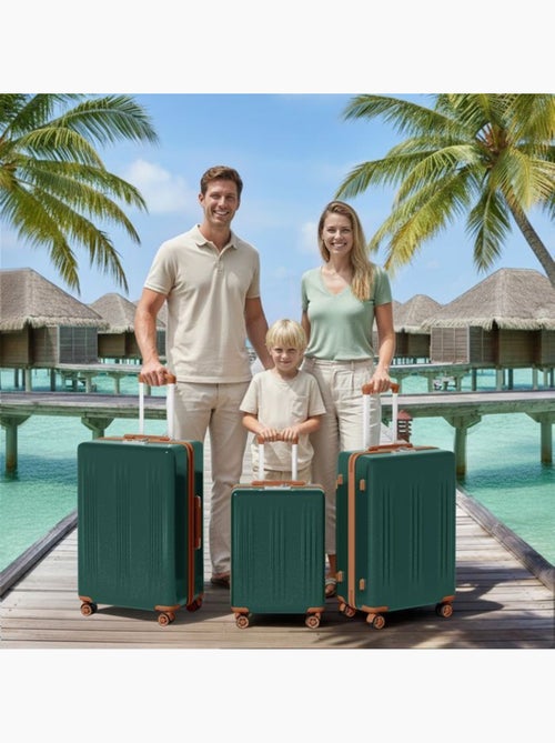Valise grande taille - 75x47.5x29.5 cm abs+pc 4 roulettes serrure tsa - kono - Kiabi Valise grande taille - 75x47.5x29.5 cm abs+pc 4 roulettes serrure tsa - kono - Kiabi