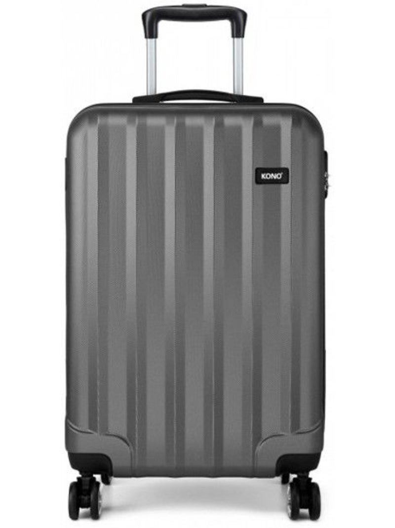 Valise grande taille - 75x47x29 cm abs - kono Gris - Kiabi