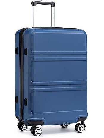 Valise grande taille - 75x48x30 cm abs 100 l tsa - kono