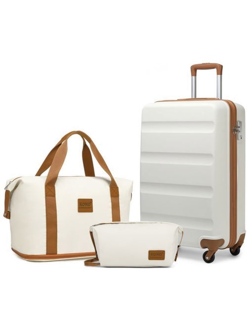 Valise grande taille - 75x51x28 cm abs 63 l à code - kono - Kiabi Valise grande taille - 75x51x28 cm abs 63 l à code - kono - Kiabi