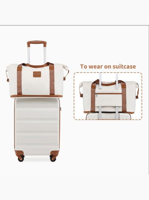 Valise grande taille - 75x51x28 cm abs 63 l à code - kono - Kiabi Valise grande taille - 75x51x28 cm abs 63 l à code - kono - Kiabi