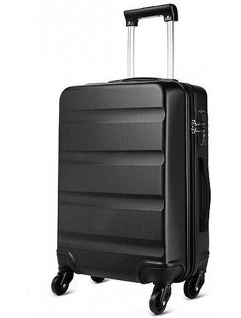Valise grande taille - 75x51x28 cm abs + pc 90 l tsa - kono